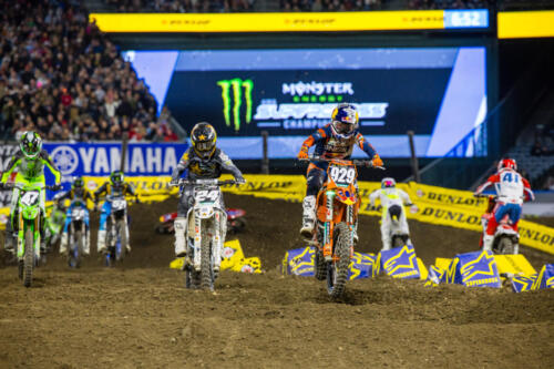 250 SX 2023 From Left to right Julien Beaumer, Rj Hampshire Hudson, Levi Kitchen